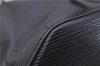 Authentic Louis Vuitton Epi Sac A Dos Shoulder Bag Black M80153 LV 5492D
