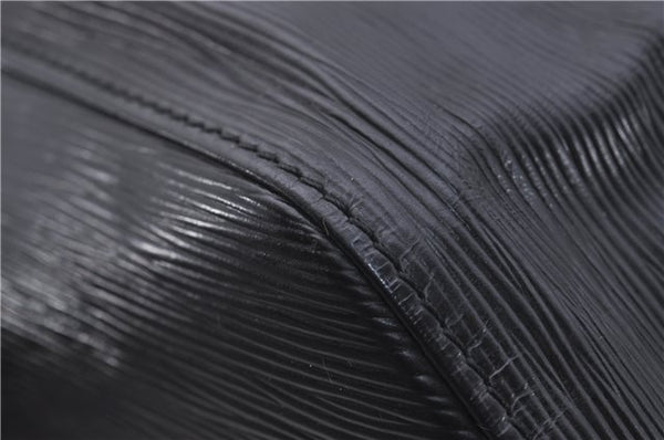 Authentic Louis Vuitton Epi Sac A Dos Shoulder Bag Black M80153 LV 5492D