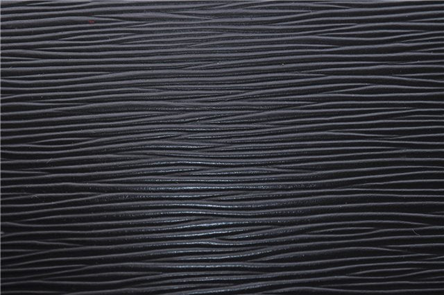 Authentic Louis Vuitton Epi Sac A Dos Shoulder Bag Black M80153 LV 5492D