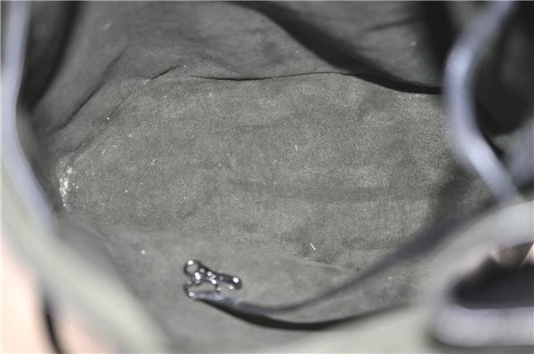 Authentic Louis Vuitton Epi Sac A Dos Shoulder Bag Black M80153 LV 5492D