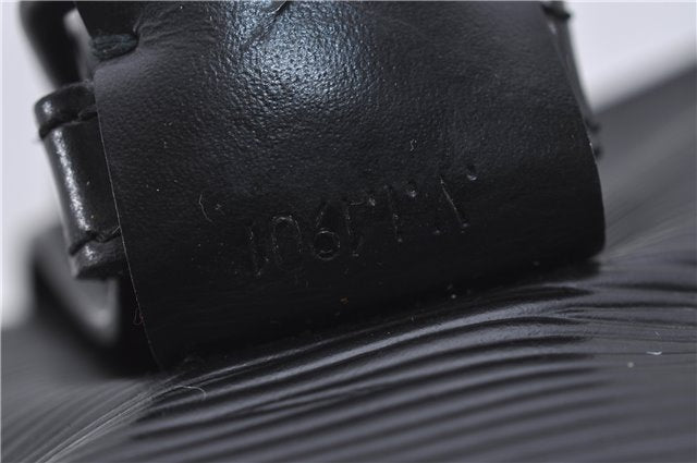 Authentic Louis Vuitton Epi Sac A Dos Shoulder Bag Black M80153 LV 5492D