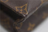 Auth Louis Vuitton Monogram Poche Toilette 26 Cosmetics Pouch M47542 LV 5492E