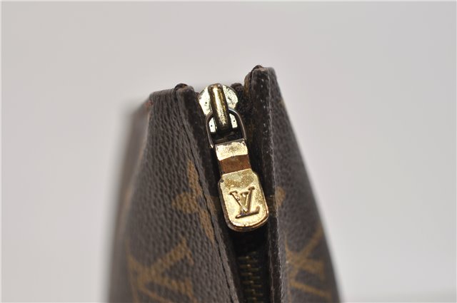 Auth Louis Vuitton Monogram Poche Toilette 26 Cosmetics Pouch M47542 LV 5492E