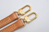 Authentic Louis Vuitton Leather Shoulder Strap Beige 47.2" LV 5493I