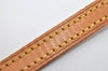 Authentic Louis Vuitton Leather Shoulder Strap Beige 47.2" LV 5493I