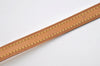 Authentic Louis Vuitton Leather Shoulder Strap Beige 47.2" LV 5494I