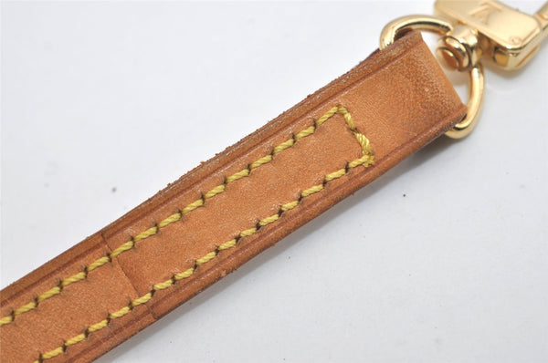 Authentic Louis Vuitton Leather Shoulder Strap Beige 47.2" LV 5494I