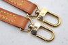 Authentic Louis Vuitton Leather Shoulder Strap Beige 46.9" LV 5496I