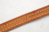 Authentic Louis Vuitton Leather Shoulder Strap Beige 46.9" LV 5496I