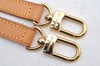 Authentic Louis Vuitton Leather Shoulder Strap Beige 40.2-46.9" LV 5497I