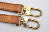 Authentic Louis Vuitton Leather Shoulder Strap Beige 46.5" LV 5498I