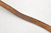 Authentic Louis Vuitton Leather Shoulder Strap Beige 46.5" LV 5498I