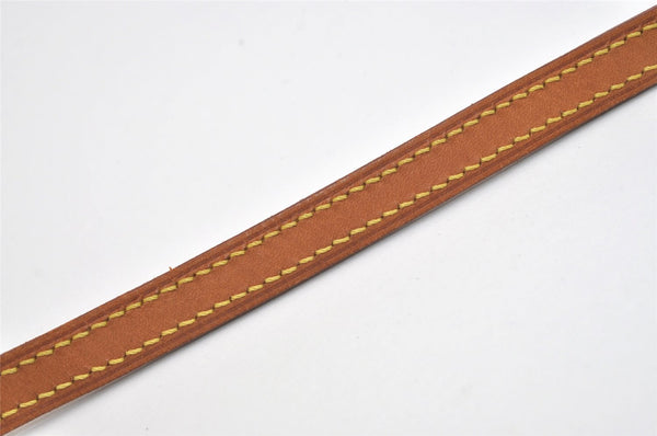 Authentic Louis Vuitton Leather Shoulder Strap Beige 47.2" LV 5499I