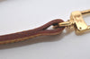 Authentic Louis Vuitton Leather Shoulder Strap Beige 47.2" LV 5499I