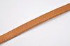 Authentic Louis Vuitton Leather Shoulder Strap Beige 46.9" LV 5500I