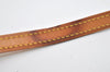 Authentic Louis Vuitton Leather Shoulder Strap Beige 46.9" LV 5500I