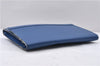 Auth LOUIS VUITTON Epi Pochette Enveloppe Document Case Blue M52585 LV 5501C
