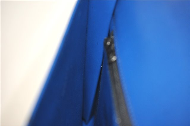 Auth LOUIS VUITTON Epi Pochette Enveloppe Document Case Blue M52585 LV 5501C