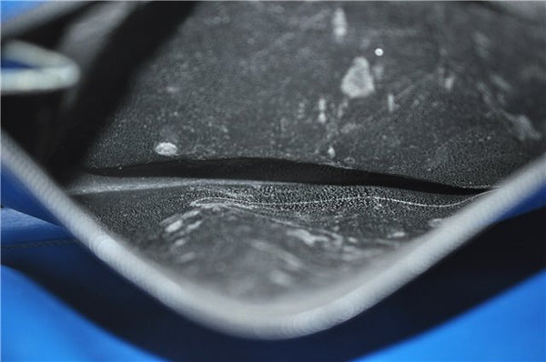 Auth LOUIS VUITTON Epi Pochette Enveloppe Document Case Blue M52585 LV 5501C