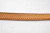 Authentic Louis Vuitton Leather Shoulder Strap Beige 46.9" LV 5501I