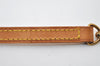 Authentic Louis Vuitton Leather Shoulder Strap Beige 46.9" LV 5501I