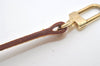 Authentic Louis Vuitton Leather Shoulder Strap Beige 46.9" LV 5502I