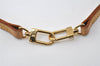 Authentic Louis Vuitton Leather Shoulder Strap Beige 48.4" LV 5503I