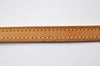 Authentic Louis Vuitton Leather Shoulder Strap Beige 48.4" LV 5503I