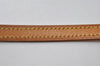 Authentic Louis Vuitton Leather Shoulder Strap Beige 48.4" LV 5503I