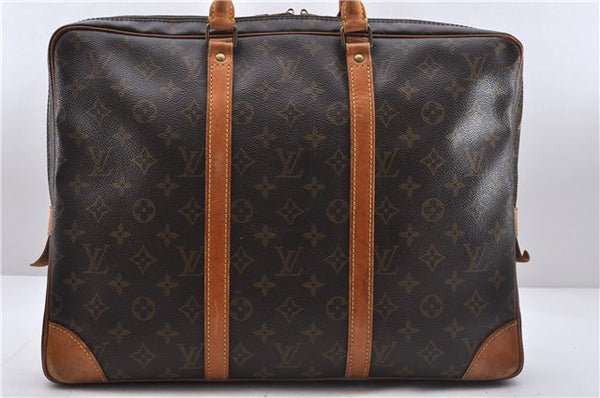 Auth Louis Vuitton Monogram Porte Documents Voyage Briefcase M53361 LV 5504D