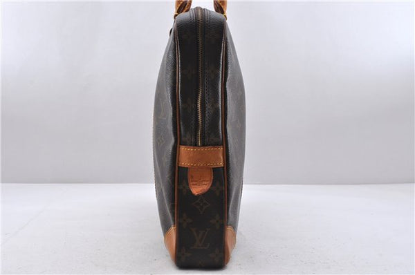 Auth Louis Vuitton Monogram Porte Documents Voyage Briefcase M53361 LV 5504D