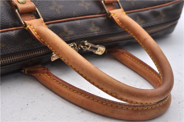 Auth Louis Vuitton Monogram Porte Documents Voyage Briefcase M53361 LV 5504D