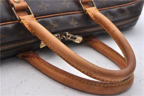 Auth Louis Vuitton Monogram Porte Documents Voyage Briefcase M53361 LV 5504D