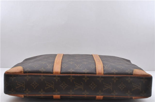 Auth Louis Vuitton Monogram Porte Documents Voyage Briefcase M53361 LV 5504D