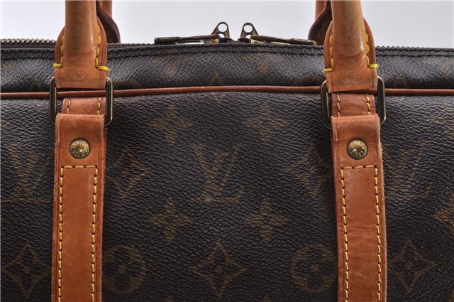 Auth Louis Vuitton Monogram Porte Documents Voyage Briefcase M53361 LV 5504D