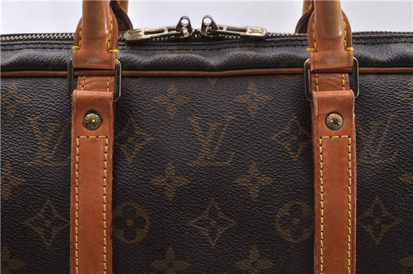 Auth Louis Vuitton Monogram Porte Documents Voyage Briefcase M53361 LV 5504D