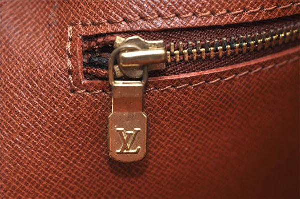 Auth Louis Vuitton Monogram Porte Documents Voyage Briefcase M53361 LV 5504D