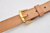 Authentic Louis Vuitton Leather Shoulder Strap Beige 35.8-39.8" LV 5504I