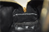 Authentic FENDI Vintage Zucca Pouch Purse Canvas Leather Brown 5505F