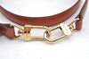 Authentic Louis Vuitton Leather Shoulder Strap Brown 40.2-47" LV 5505I