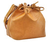 Authentic Louis Vuitton Epi Petit Noe Shoulder Bag Yellow M44109 LV 5506D