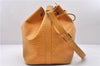 Authentic Louis Vuitton Epi Petit Noe Shoulder Bag Yellow M44109 LV 5506D