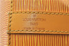 Authentic Louis Vuitton Epi Petit Noe Shoulder Bag Yellow M44109 LV 5506D