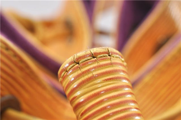 Authentic Louis Vuitton Epi Petit Noe Shoulder Bag Yellow M44109 LV 5506D