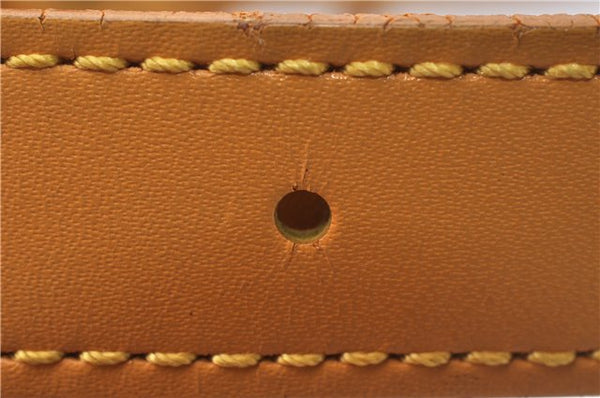 Authentic Louis Vuitton Epi Petit Noe Shoulder Bag Yellow M44109 LV 5506D