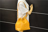 Authentic Louis Vuitton Epi Petit Noe Shoulder Bag Yellow M44109 LV 5506D