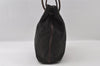 Authentic GUCCI Vintage Shoulder Tote Bag GG Canvas Leather 101341 Brown 5507I