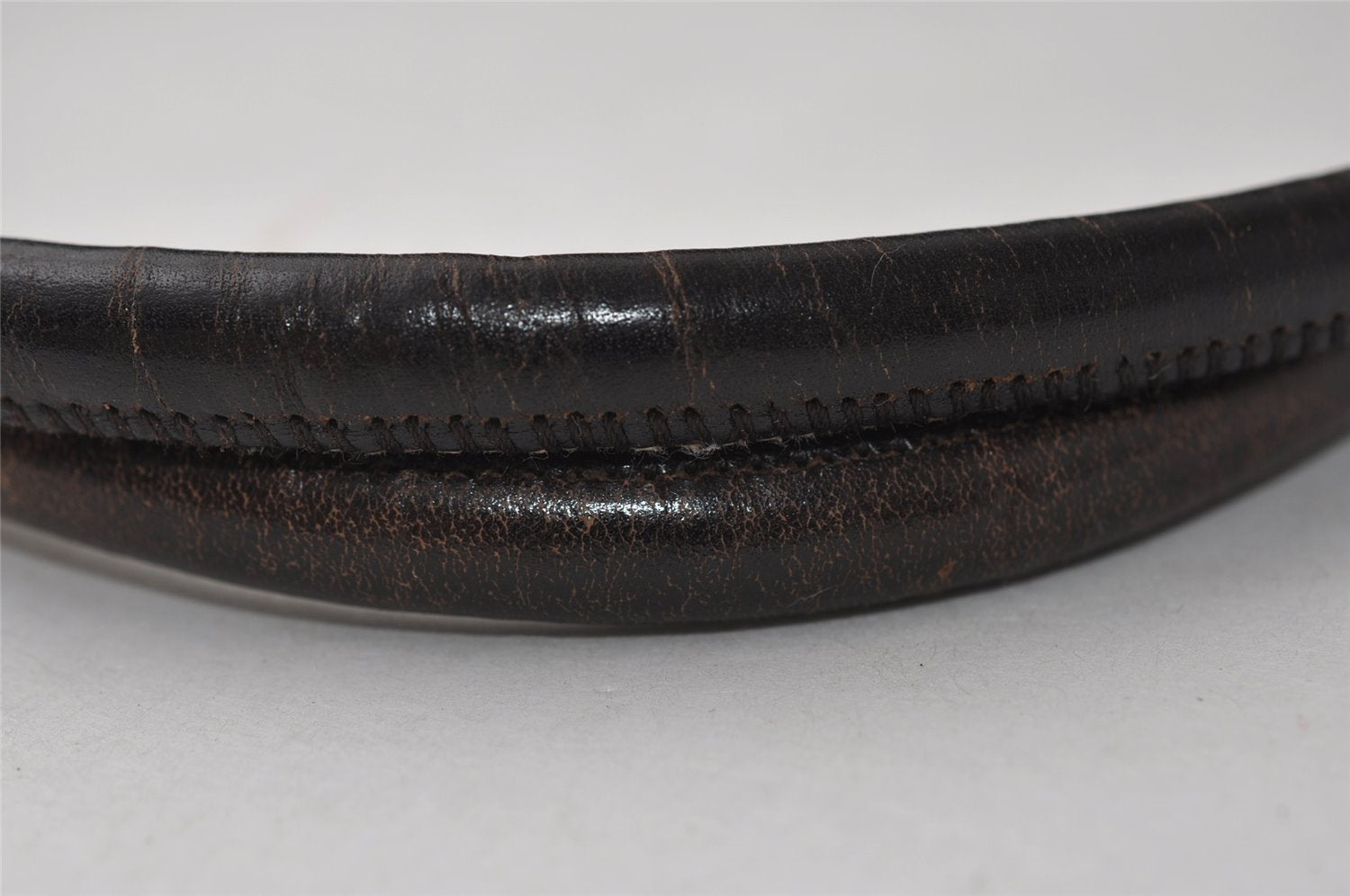 Authentic GUCCI Vintage Shoulder Tote Bag GG Canvas Leather 101341 Brown 5507I