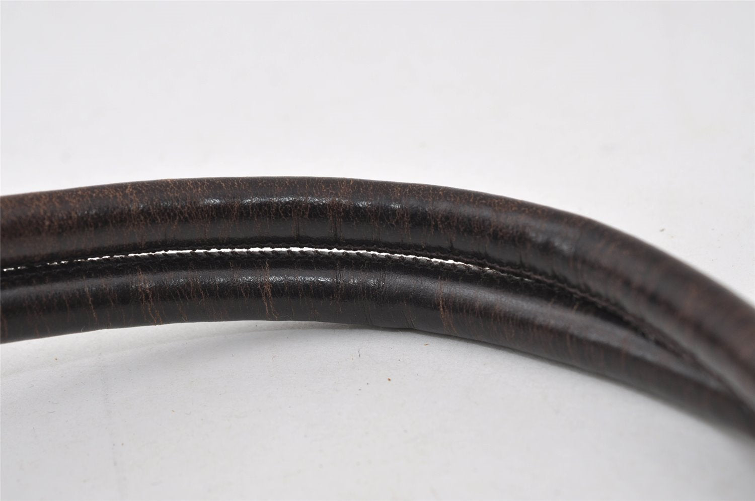 Authentic GUCCI Vintage Shoulder Tote Bag GG Canvas Leather 101341 Brown 5507I