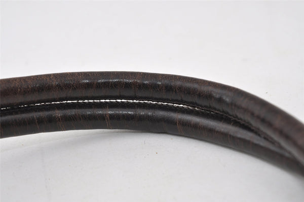 Authentic GUCCI Vintage Shoulder Tote Bag GG Canvas Leather 101341 Brown 5507I